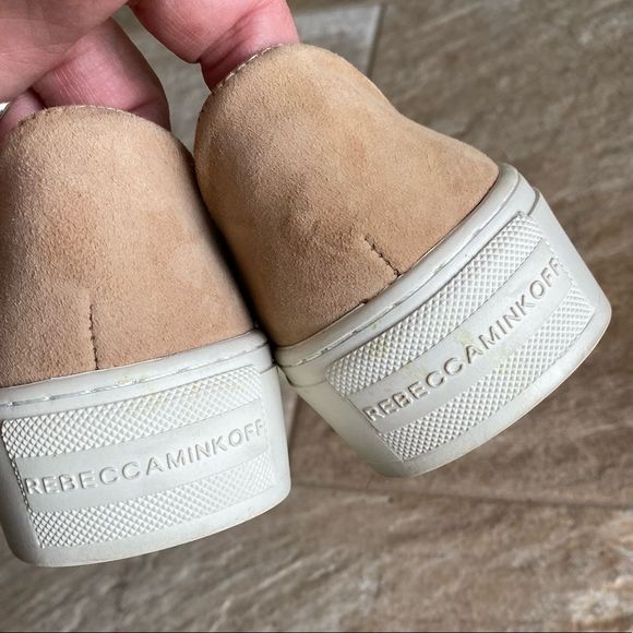 REBECCA MINKOFF Nana Platform Sahara Suede Slip On - Picture 5 of 12
